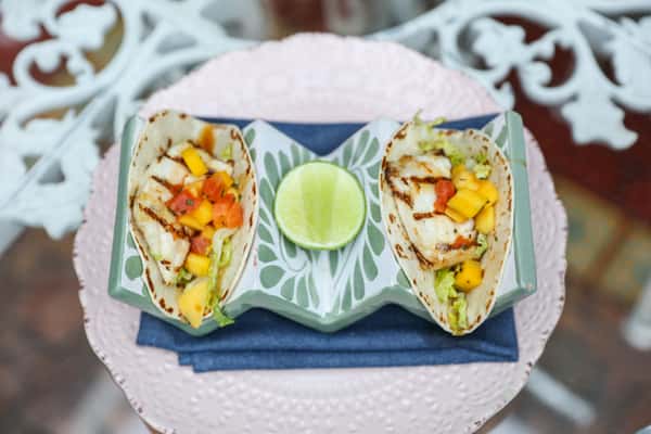 Grilled Chilean Sea Bass Taco