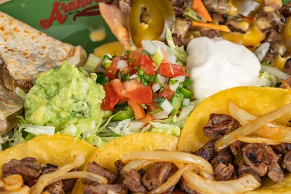 Combo plate closeup
