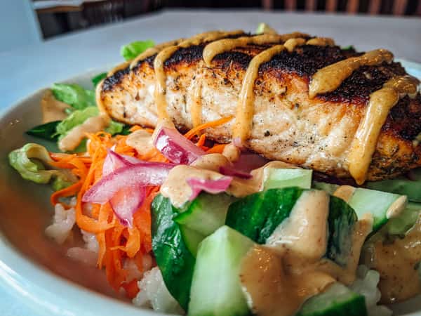 Blackened Rice Bowl with Salmon