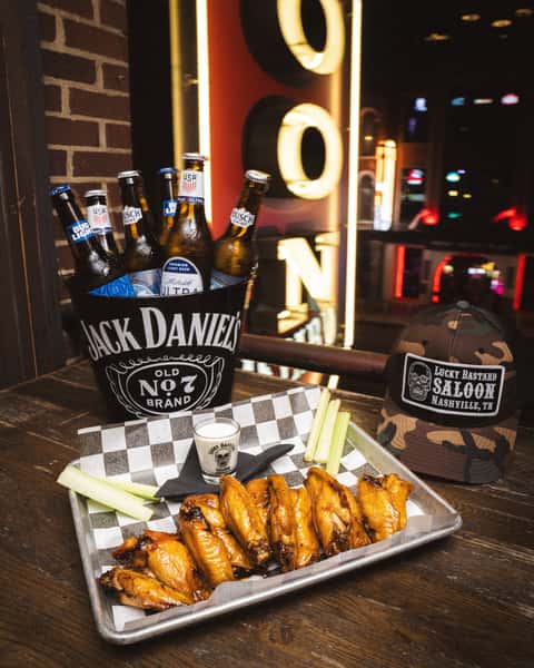 🏈🍺 $50 BEER BUCKET + WINGS 🍗
Football Sundays just got a whole lot better. And Thursdays? We're doing it then too.
$50 gets you beer + wings at Lucky Bastard. Grab your crew and post up for the game. 🤠🍻
Every Thursday & Sunday during football season.
#LUCKYBASTARDSALOON #NASHVILLETN #FOOTBALLSEASON #BROADWAYNASHVILLE #SPECIALS