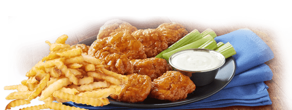 5 Pcs Boneless Wings Combo