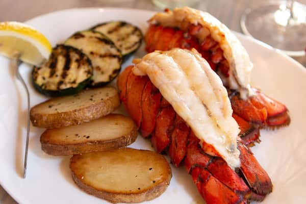 Twin Maine Lobster Tails