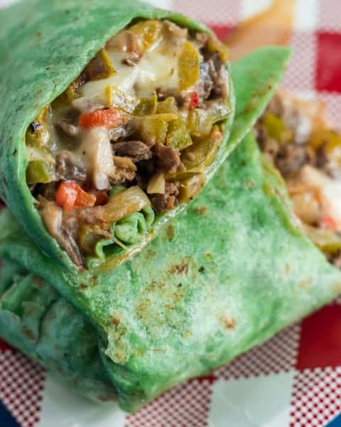 VEGGIE PHILLY WRAP