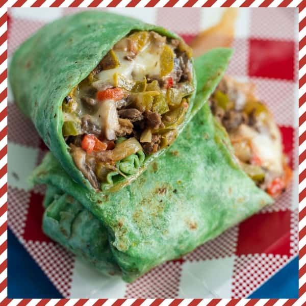 VEGGIE PHILLY WRAP