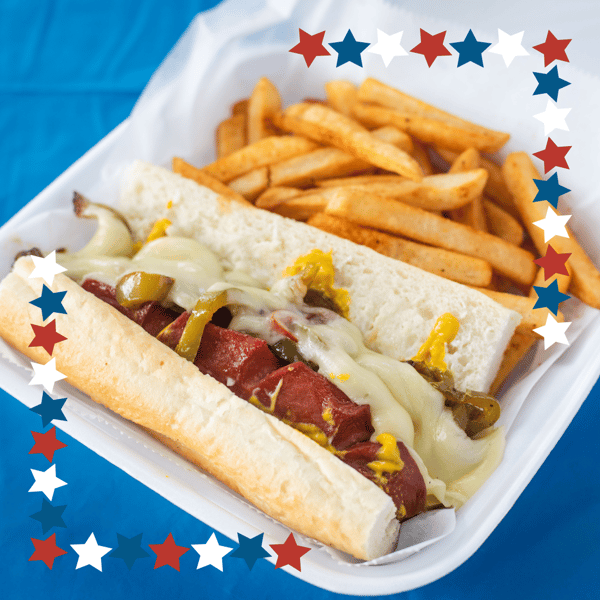 PHILLY DOG W/FRIES
