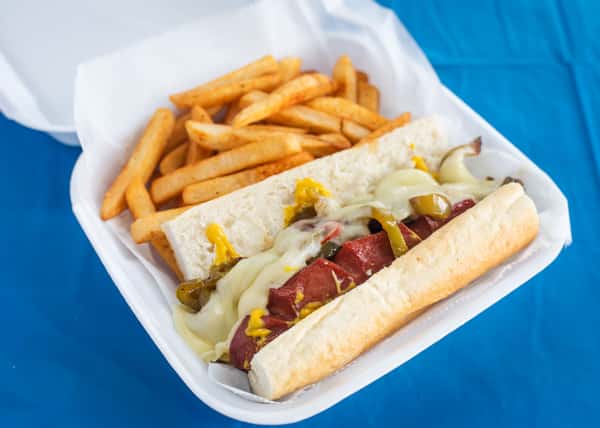 PHILLY DOG W/ FRIES