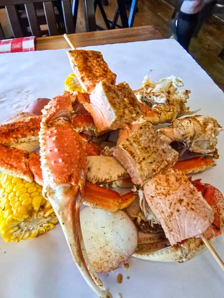 Dungeness, Snow Crab & Salmon