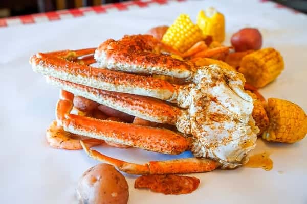 Dungeness, Snow, & Shrimp in the Shell