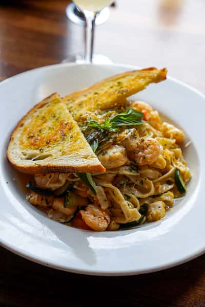 Halibut & Shrimp Primavera