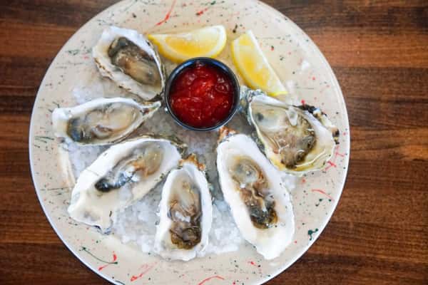 *Oysters Half Shell (1/2 Dozen)