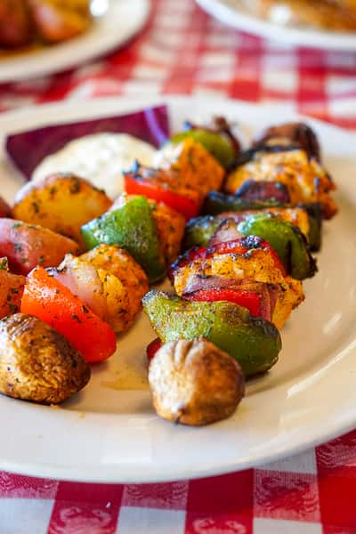 Blackened Seabass Brochette