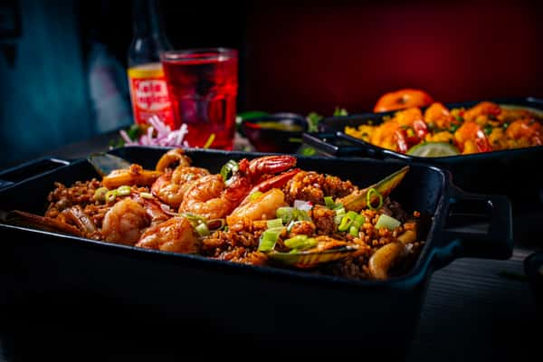 Arroz chaufa con marizco