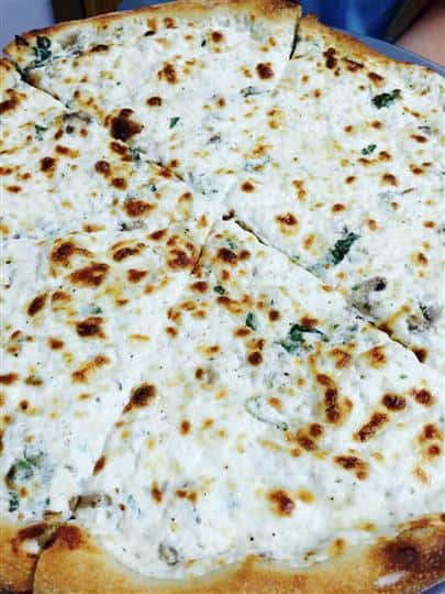 white pizza