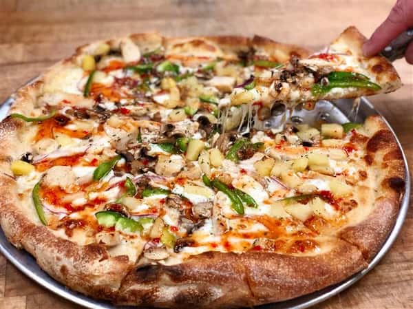 Sweet & Sour Chicken Pizza