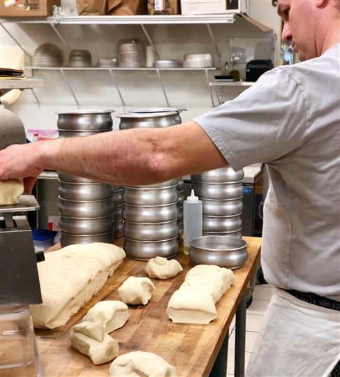 making dough