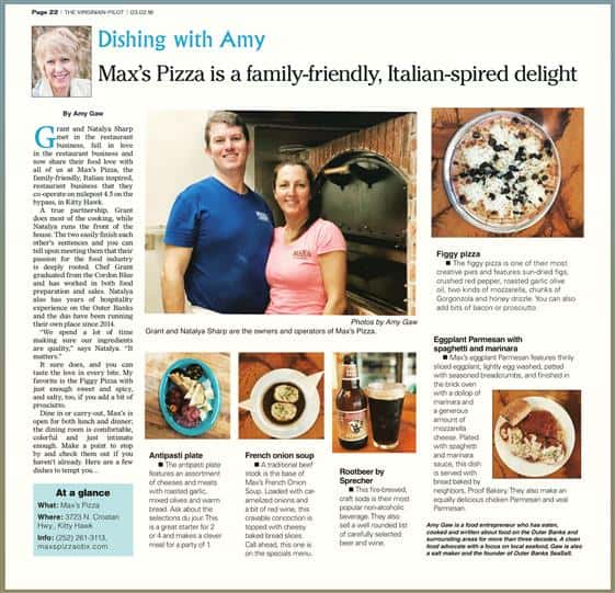 Dishing with Amy Article