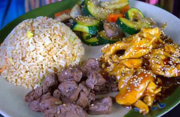 Steak & Chicken Teriyaki