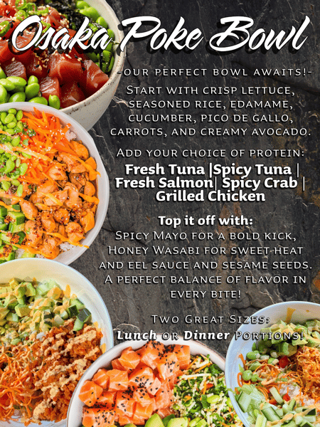 Fresh Tuna Poke Bowl