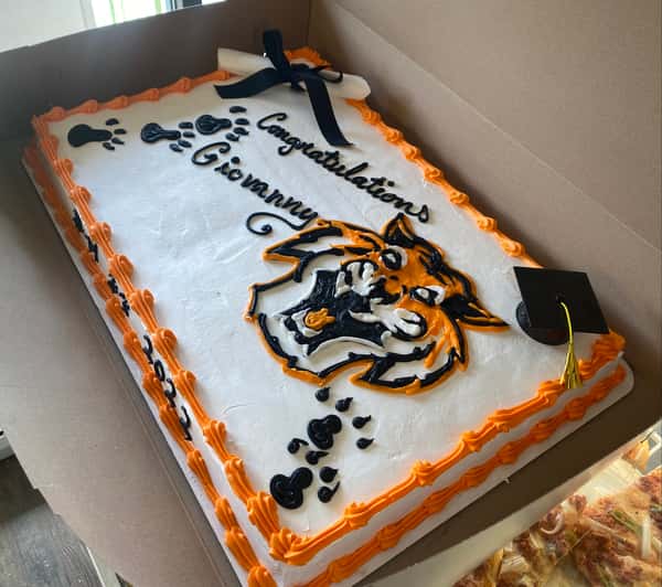 grad cake