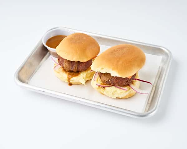 Beef Bun Kabob Sliders