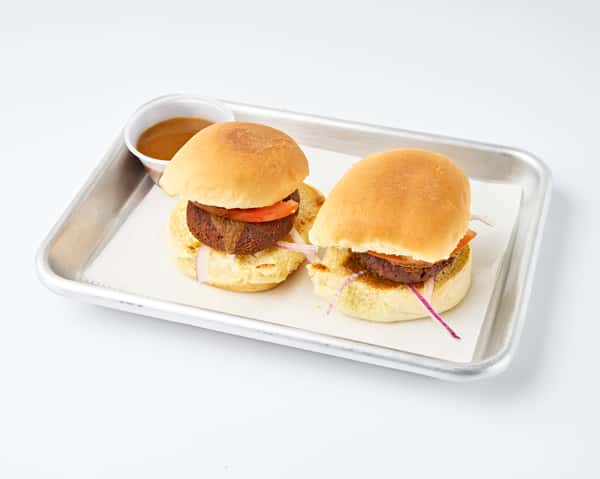Chicken Bun Kabob Sliders