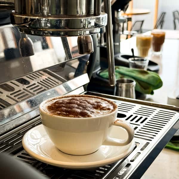 creamy coffee