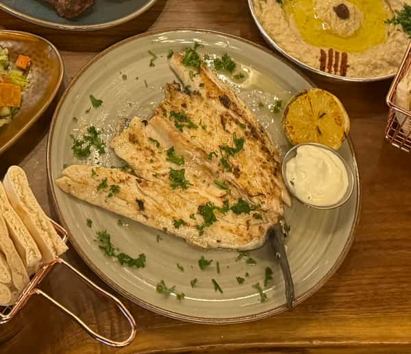Mediterranean Branzino Fish