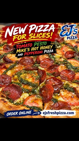 Ej's Fresh Pizza instagram photo