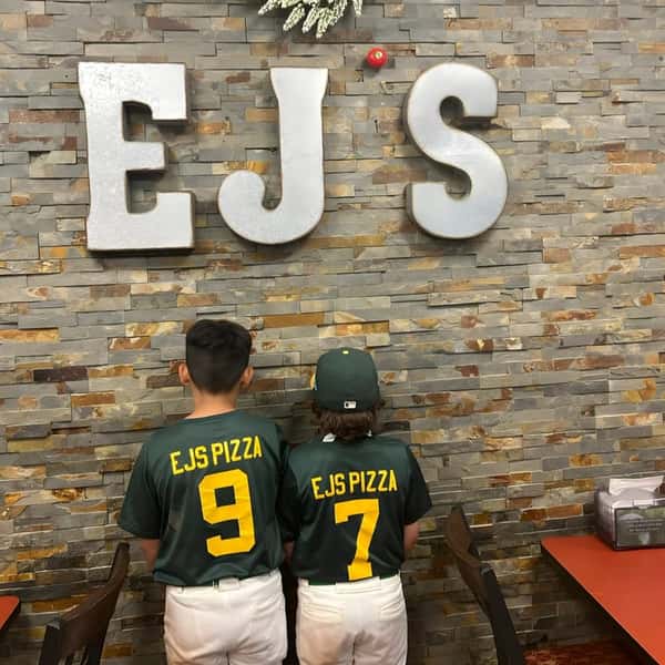 2 kids facing the wall with EJS
