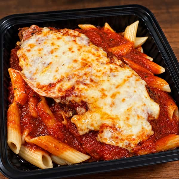 Pizzeria favorite on warm wooden board