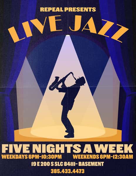 Live jazz music downtown salt lake