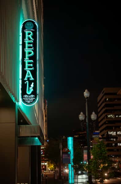 Repeal Neon Sign