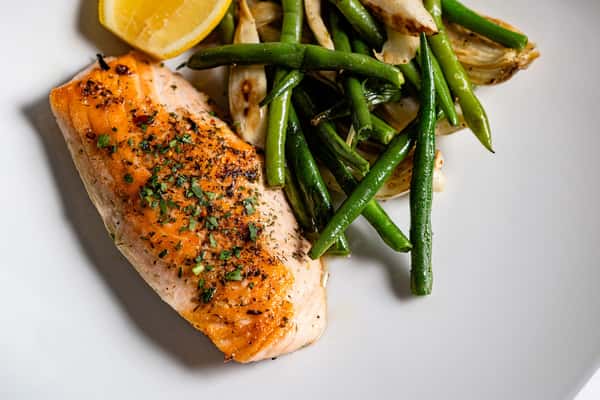 Simply Grilled Salmon