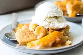 Old Fashioned Southern Cobbler Ala Mode