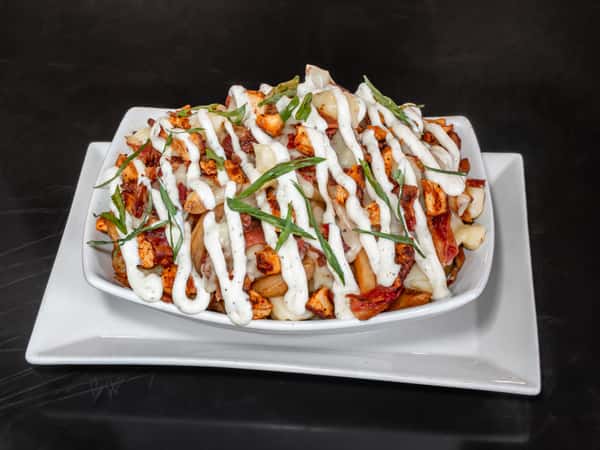 chicken bacon ranch potine