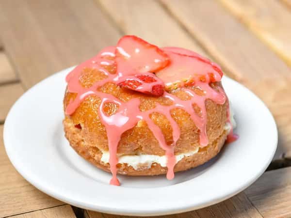 strawberry donut