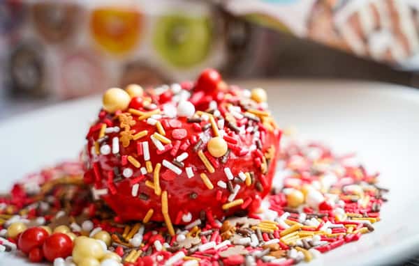 Strawberry donut