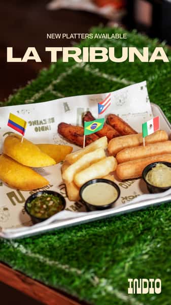 La Tribuna Latin Platter