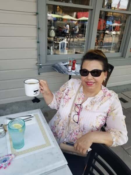 Patio dining