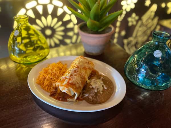 Ground Beef Burrito