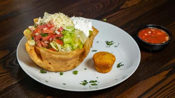 Fajita Salad Salmon