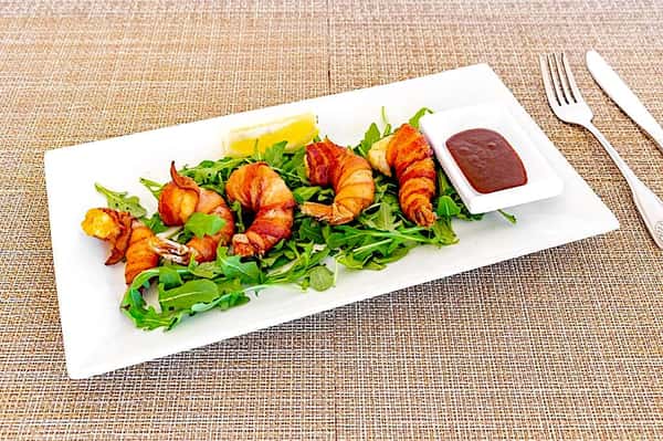 Shrimp Wrapped  in Bacon