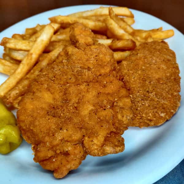 Cod Fish and Chip - Lunch & Dinner - Shipwreck Cafe - American Restaurant  in Olympia, WA