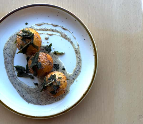 Goat Cheese Fritters