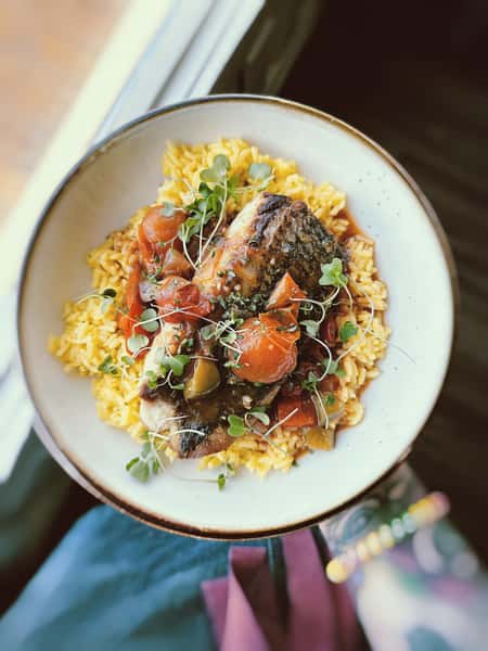 fish and rice