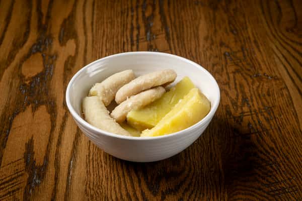 Yam, Banana, & Dumplings