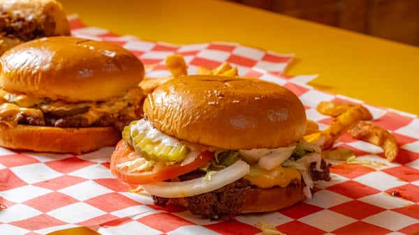 Classic American Smash Burger