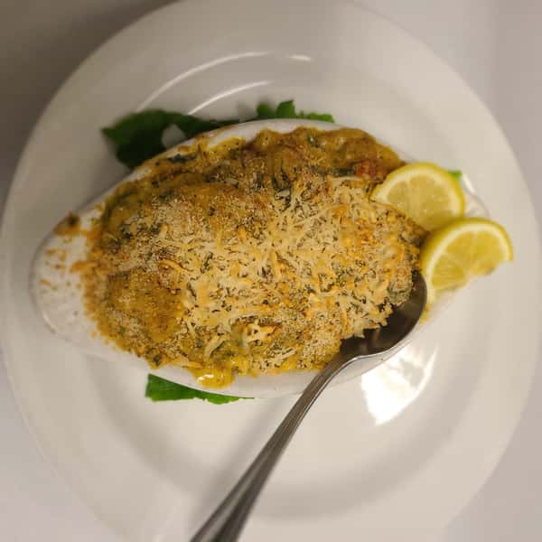 Baked Seafood Eggplant