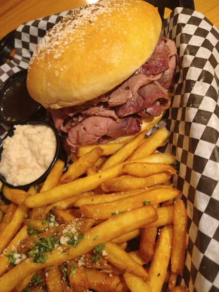 Mister's Smoked Beef on Weck