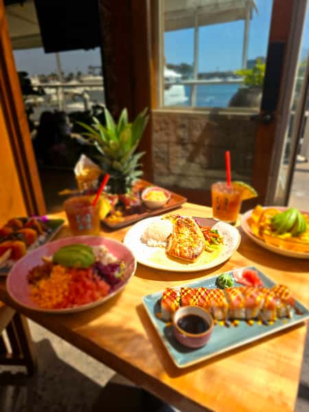table of food